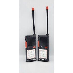 Fisher Price Sky Talker Walkie Talkie 1983 Tested - One Works, One for Parts